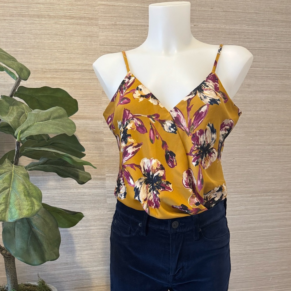 EVEREVE | Floral Print Camisole Cross Front Adjustable Strap